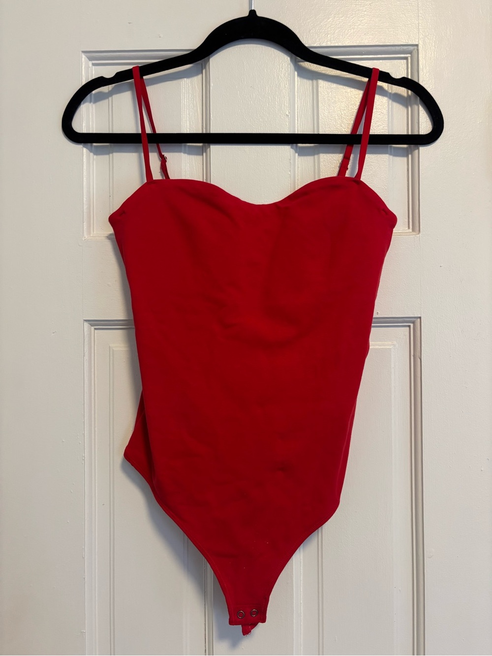 Abercrombie & Fitch Bra Free Red Sweetheart Neck Tank